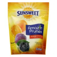 Sunsweet Amazin Prunes, Orange Essence, Pitted, 6 Ounce