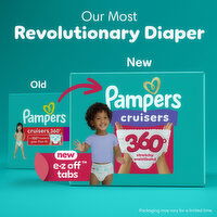 Pampers Cruisers 360 Pampers Diapers - Cruisers 360 degrees - Size 7, 44 Count, 44 Each
