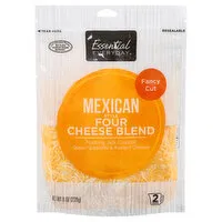 Essential Everyday Four Cheese Blend, Mexican Style, Fancy Cut