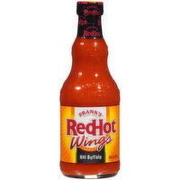 Frank's RedHot Hot Buffalo Wings Hot Sauce, 12 Fluid ounce