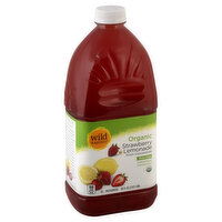 Wild Harvest Organic Strawberry Lemonade, 64 Ounce