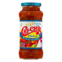 Chi-Chi's Salsa, Thick & Chunky, Medium, 16 Ounce