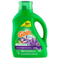 Gain +Aroma Boost Detergent, Moonlight Breeze, 88 Fluid ounce