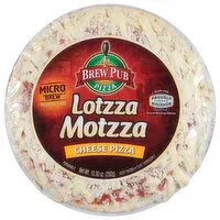 Brew Pub Pizza Lotzza Motzza Pizza, Cheese, 10.3 Ounce