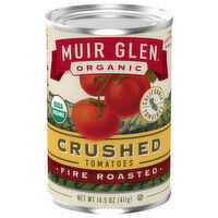 Muir Glen Organic Tomatoes, Fire Roasted, Crushed, 14.5 Ounce