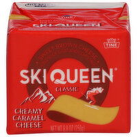 Ski Queen Cheese, Creamy Caramel, Classic, 8.8 Ounce