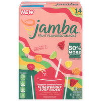 Jamba Fruit Flavored Snacks, Strawberry Surf Rider, 14 Each