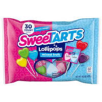 Sweetarts Lollipops, Mixed Fruit, 30 Each