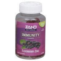 Zand Elderberry Zinc, Immunity, Naturals, Gummies, 60 Each