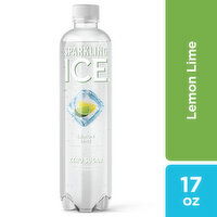 Sparkling Ice Sparkling Water, Zero Sugar, Lemon Lime, 17 Fluid ounce