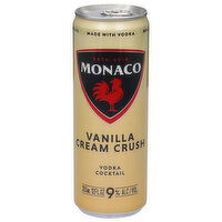 Monaco Vodka Cocktail, Vanilla Cream Crush, 12 Fluid ounce