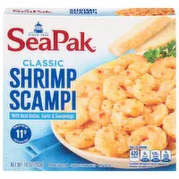 SeaPak Shrimp Scampi, Classic, 10 Ounce