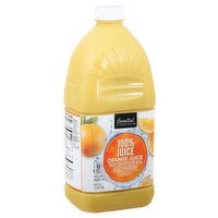 Essential Everyday 100% Juice, Orange Juice, 64 Fluid ounce