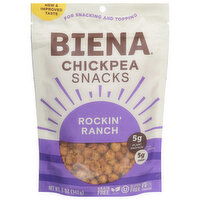 Biena Chickpea Snacks, Rockin' Ranch, 5 Ounce