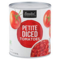 Essential Everyday Tomatoes, Petite, Diced, 28 Ounce