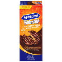 McVitie's Hobnobs Rolled Oat & Whole Milk Chocolate Flavor Coating Wheat Biscuits, 10.5 Ounce