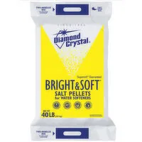 Diamond Crystal Crystal Pellets for Water Softeners, 40 Pound