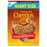 Cheerios Cereal, Honey Nut, Giant Size, 27.2 Ounce