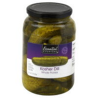 Essential Everyday Pickles, Kosher Dill, Whole, 32 Ounce