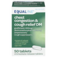 Equaline Chest Congestion & Cough Relief DM, Tablets, 50 Each