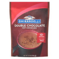 Ghirardelli Hot Cocoa Mix, Double Chocolate, 10.5 Ounce