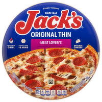 Jack's Original Thin Meat Lover's Pizza, 14.4 Ounce