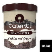 Unilever Gelato Layers Cookies And Cream, 10.7 Ounce