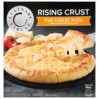 Culinary Circle Rising Crust Five Cheese Pizza, 25.25 Ounce