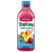 Tropicana Drink, Fruit Punch, Zero Sugar, 46 Fluid ounce