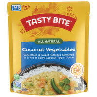 Tasty Bite Coconut Vegetables, Indian, Hot & Spicy, 10 Ounce
