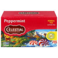 Celestial Seasonings Caffeine Free Tea Bags Peppermint Herbal Tea, 20 Each