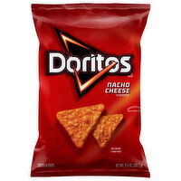 Doritos Tortilla Chips, Nacho Cheese Flavored, 9.25 Ounce