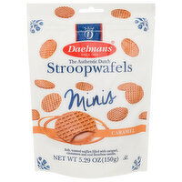 Daelmans Stroopwafels, Caramel, Minis, 5.29 Ounce