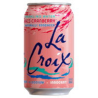 LaCroix Sparkling Water, Razz-Cranberry, 12 Fluid ounce