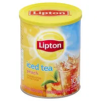 Lipton Iced Tea Mix, Peach, 26.8 Ounce