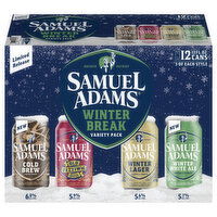 Samuel Adams Winter Break Beer Variety Pack, 12 Each