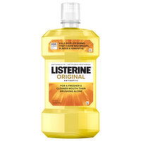 Listerine Mouthwash, Antiseptic, Original, 33.8 Fluid ounce