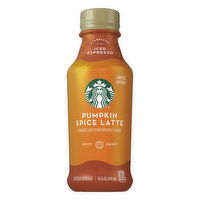 Starbucks Iced Espresso, Pumpkin Spice Latte, 14 Ounce