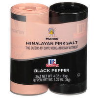 Morton Himalayan Pink Salt & Black Pepper, 1 Each