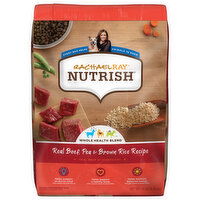 Rachael Ray Nutrish Food for Dog, Real Beef, Pea & Brown Rice Recipe, Adult, 14 Pound