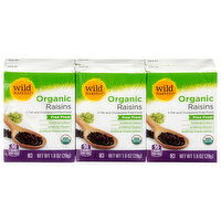 Wild Harvest Raisins, Organic, 6 Ounce