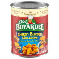 Chef Boyardee Cheesy Burger Macaroni, 15 Ounce