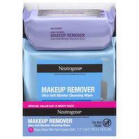 Neutrogena Makeup Remover, Ultra Soft, Special Value Day & Night Pack, 75 Each