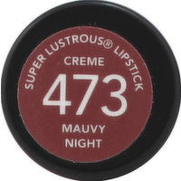 Revlon Super Lustrous Lipstick, Creme, Mauvy Night 473, 0.15 Ounce