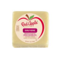 Red Apple All Natural Gruyere, 7 Ounce