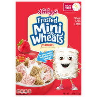 Frosted Mini-Wheats Cereal, Strawberry, 13.3 Ounce