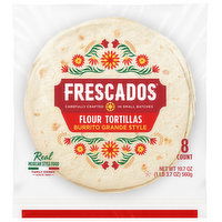 Frescados Burrito Grande Style Flour Tortillas, 1.23 Pound