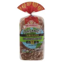 Brownberry Brownberry Organic Thin Sliced 22 Grains & Seeds Bread, 20 oz, 20 Ounce