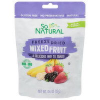 So Natural Mixed Fruit, Freeze Dried, 0.6 Ounce