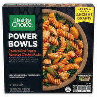 Healthy Choice Power Bowls Pasta, Roasted Red Pepper Romeso Chicken, 9 Ounce